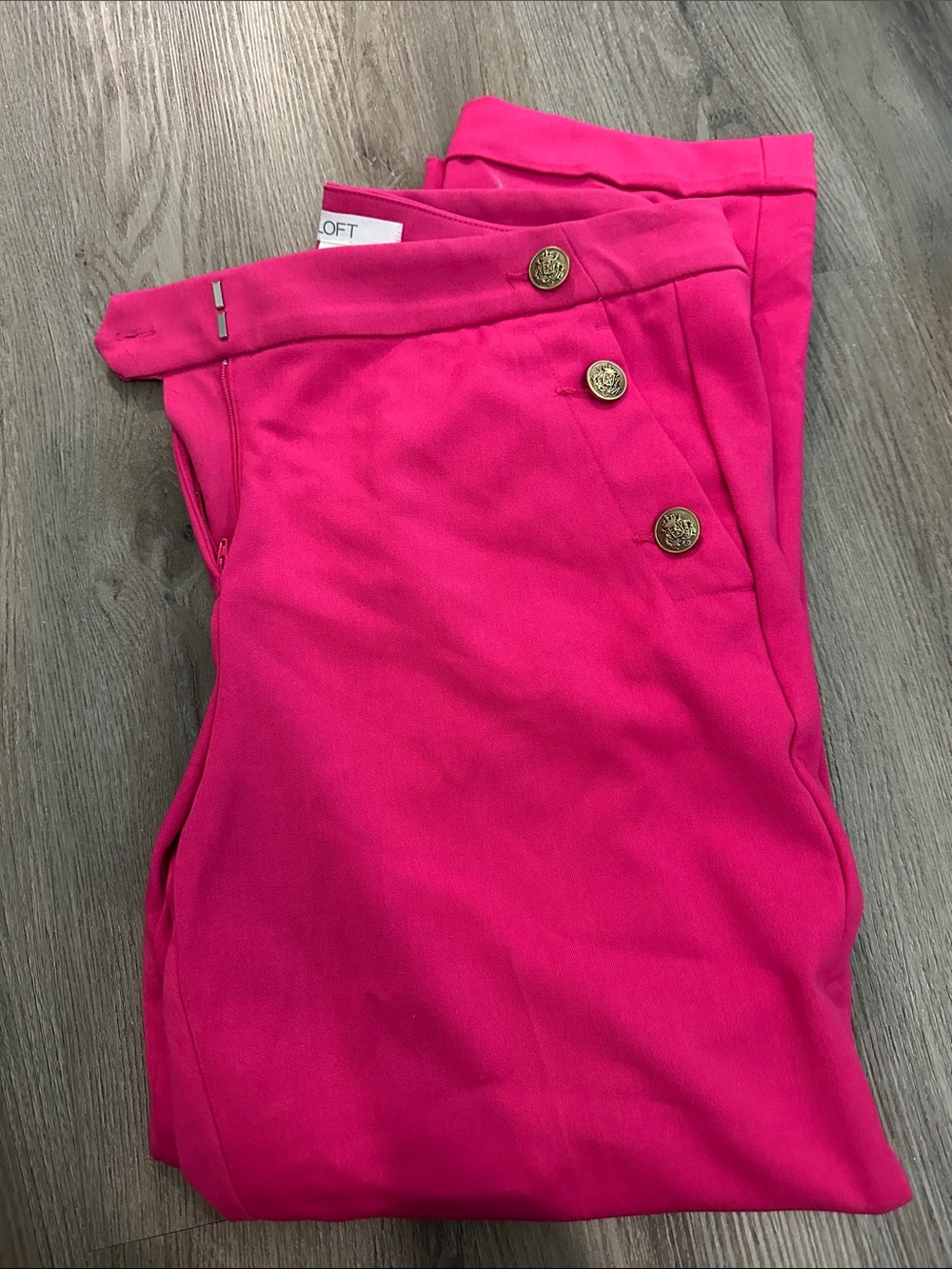 LOFT pink trousers!